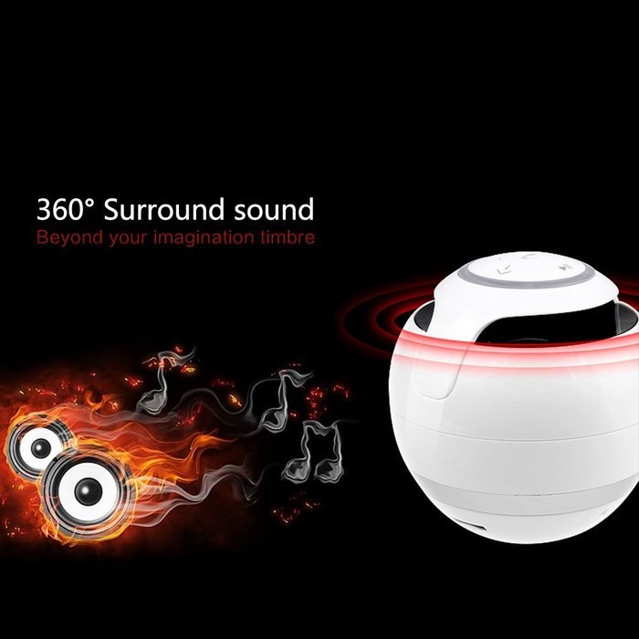 Protech T-168 Wireless Stereo Portable Mini Bluetooth Speaker Louder 3D Stereo Sound Microphone For Outdoor/Indoor... N16