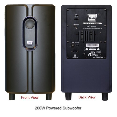 SLS Q-Line Gold 650w 5.1 Surround Sound Home Theater System N5