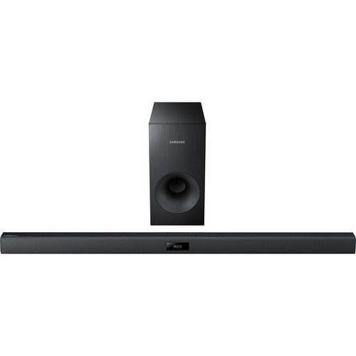 Samsung 2.1 Channel 120 Watts Home Theater Soundbar System with 60 Watt Subwoofer, Bluetooth, Soundshare, Smart... N3