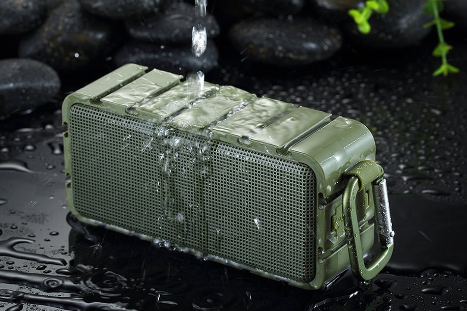 Waterproof Bluetooth Speaker - Ultra Portable Wireless Stereo Speaker - 10W Output Power with Enhanced Bass CSR4.0... N11