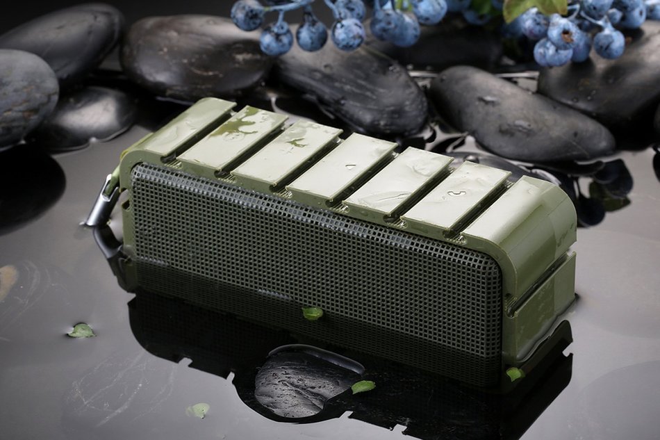 Waterproof Bluetooth Speaker - Ultra Portable Wireless Stereo Speaker - 10W Output Power with Enhanced Bass CSR4.0... N16