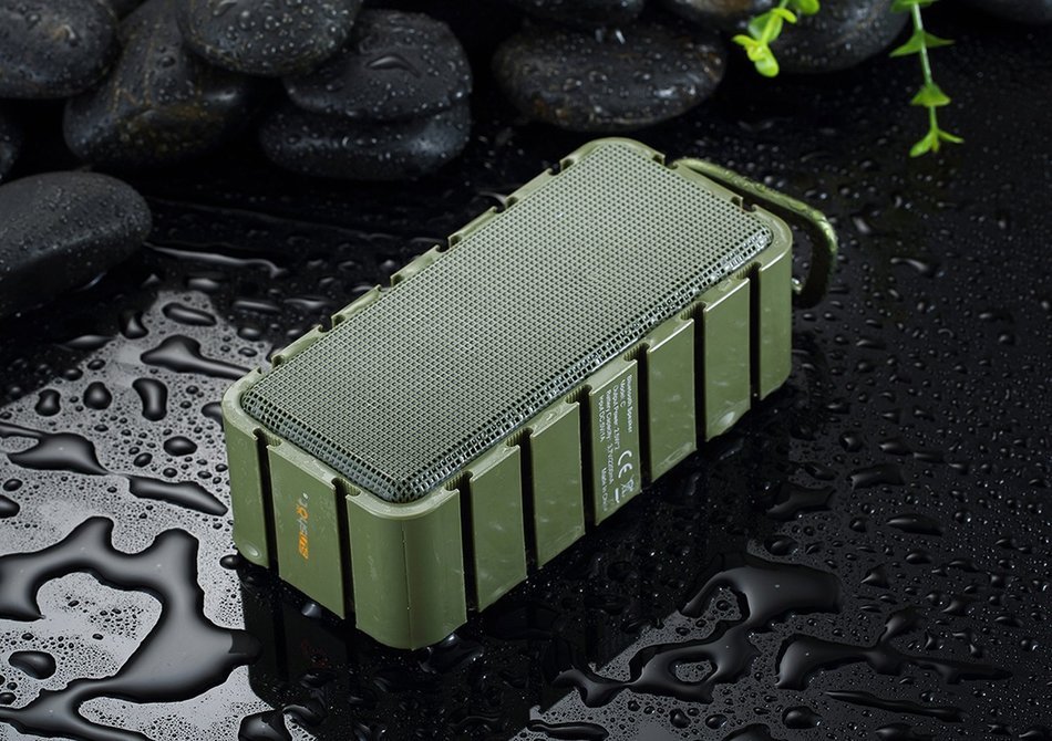 Waterproof Bluetooth Speaker - Ultra Portable Wireless Stereo Speaker - 10W Output Power with Enhanced Bass CSR4.0... N17