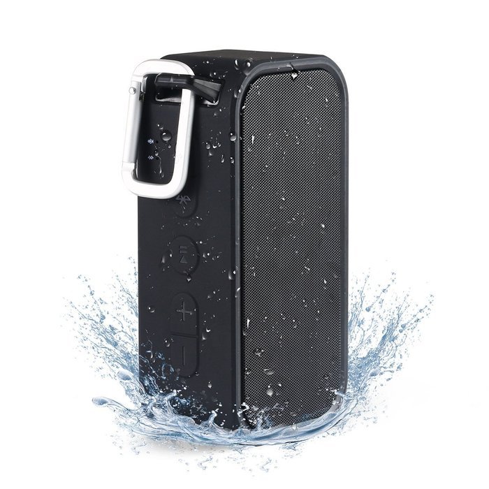 iCode Sports Portable Bluetooth Speaker with 360&deg; Surrounding Sounds, 12 Hour Play Rechargeable Battery ,Water...