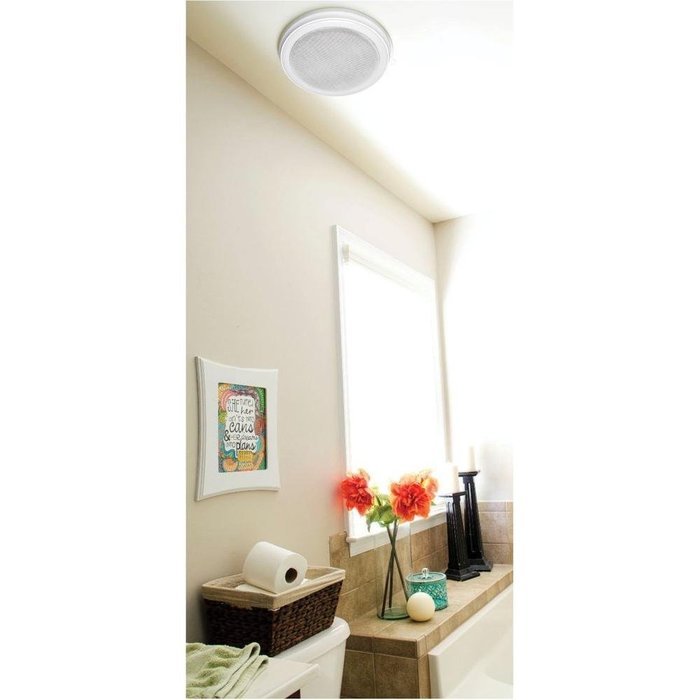 HOMEWERKS WORLDWIDE 7130-02-BT Bluetooth Bath Fan & Speaker N4
