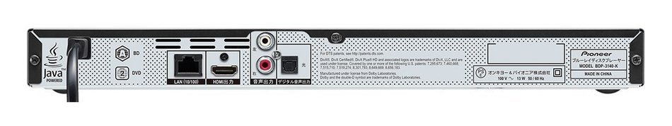 Pioneer Blu-ray player up with scaling / voice Hayami retarded seen playing featured black BDP-3140-K (Japan domestic... N2