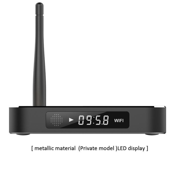iNepo T95 Android Smart TV Box Amlogic S905 Quad Core Cortex A9 1GB DDR3 8GB EMMC Flash with Kodi16.0 WiFi 2.4GHz... N4
