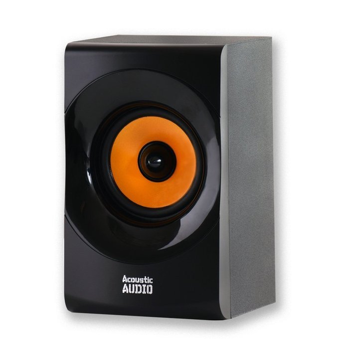 Acoustic Audio AA5170 Home Theater 5.1 Bluetooth Speaker System with FM and 5 Extension Cables N4