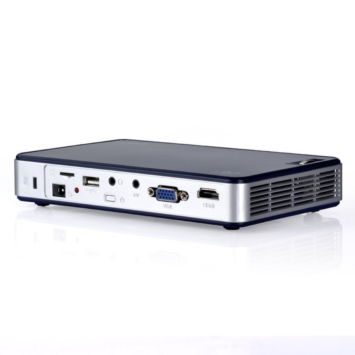 Coolux@ X3S-YD LED Mini DLP 3D Projector Beamer 90minutes Support 1080p for DVD Player,PC, Phone,Table PC (Blue) N3