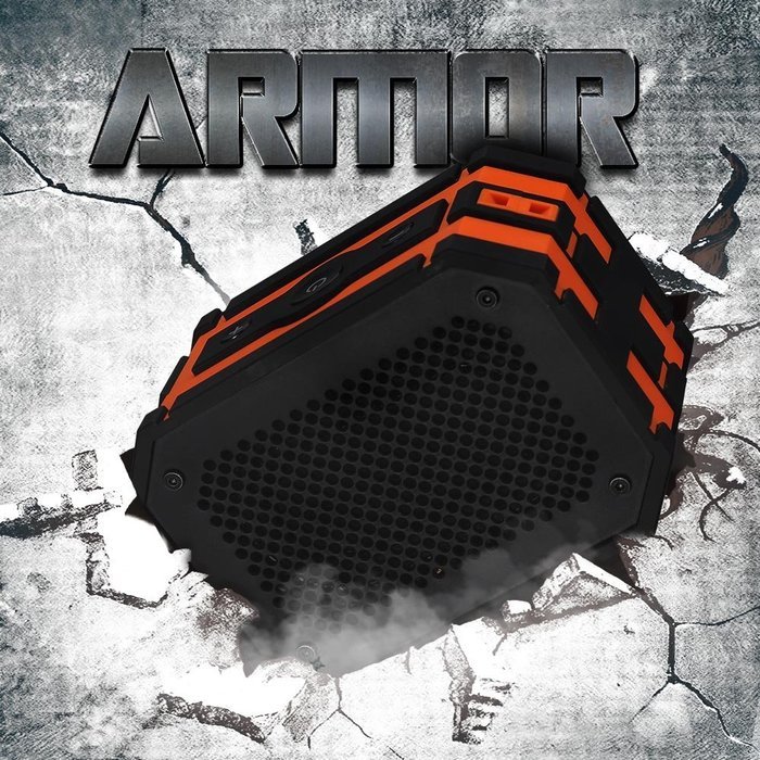 Mpow Armor Portable Wireless Bluetooth Speaker,5W Strong Drive/Passive Radiator for Water Resistant Shockproof... N2
