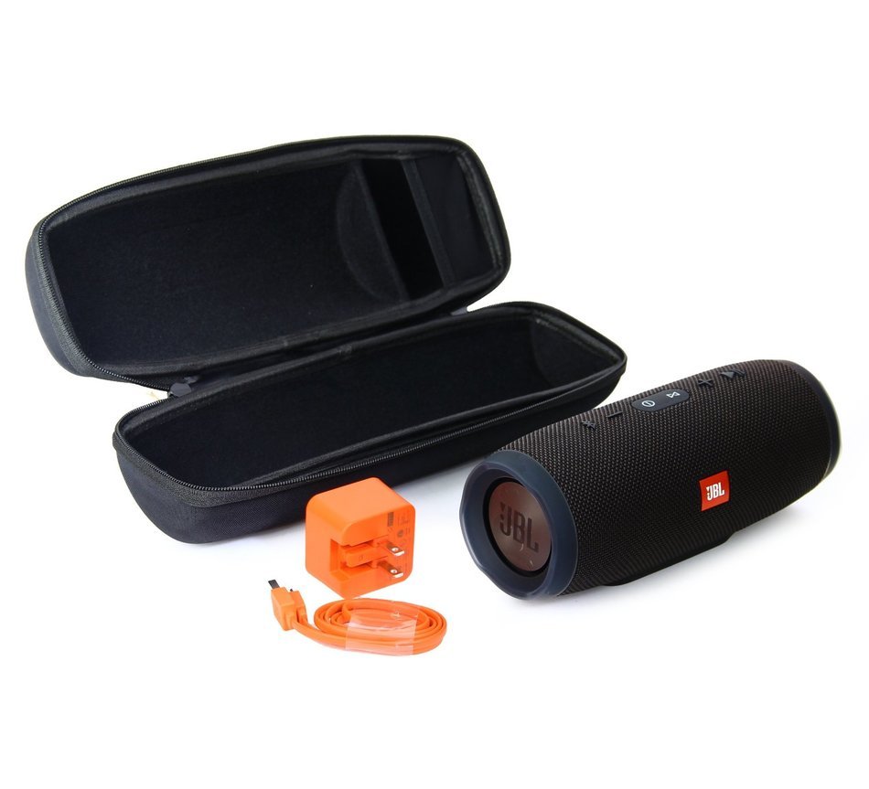 CASE for JBL Charge 3 Waterproof Portable Bluetooth Wireless Speaker. Hard Carrying Case Travel Bag. - Fits Plug... N2