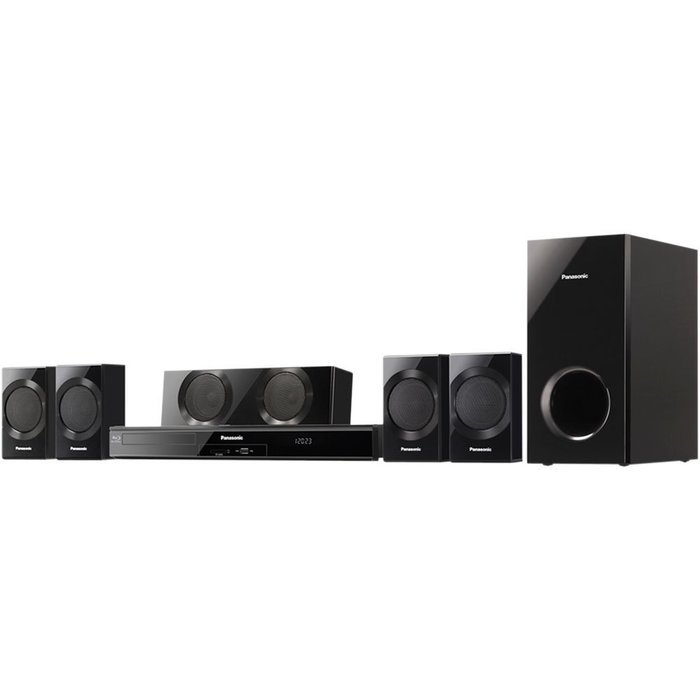 Panasonic Home Theater System SCXH105 (Black) 5.1 Surround Sound