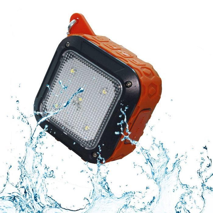 AROCCOM Portable Bluetooth Speakers Outdoors IPX4 Waterproof Wireless Speaker with LED lights, Water Resistant... N2