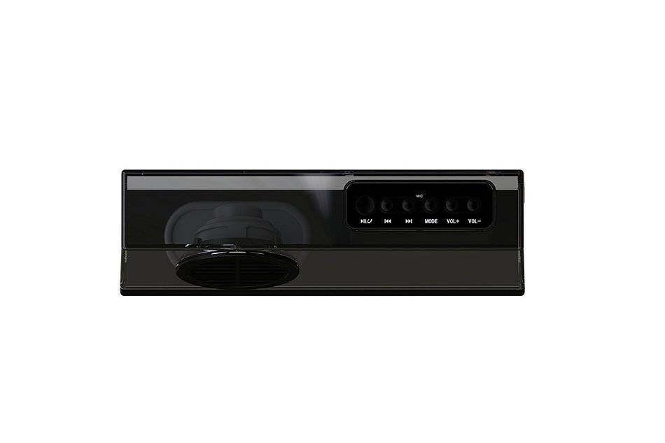 Soundance Portable Stereo Bluetooth Speakers with Enhanced Bass Resonator, FM Radio, Built-in Mic, LED Display... N25