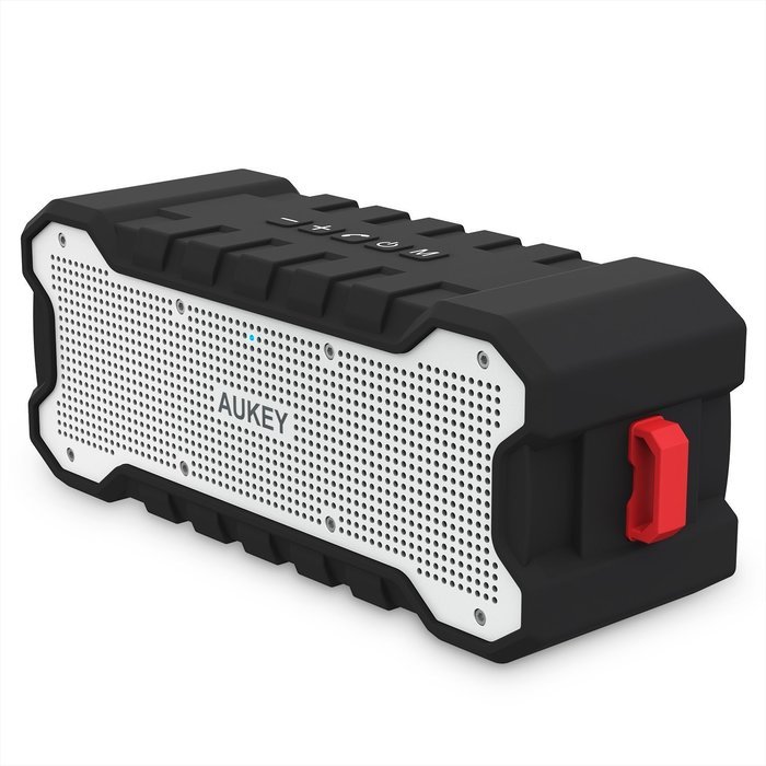 AUKEY SoundTank Bluetooth Speaker with 30-Hour Playtime, Enhanced Bass, Water Resistant Wireless Speaker for iPhone...