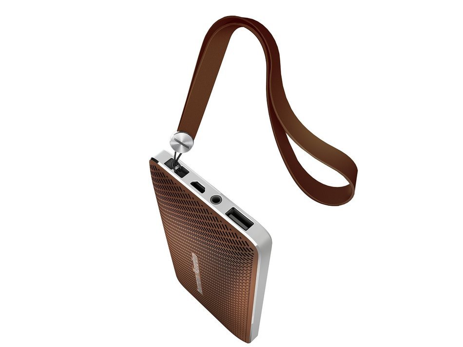 Harman Kardon Esquire Mini Gold Portable Bluetooth Speaker w/Speakerphone N34