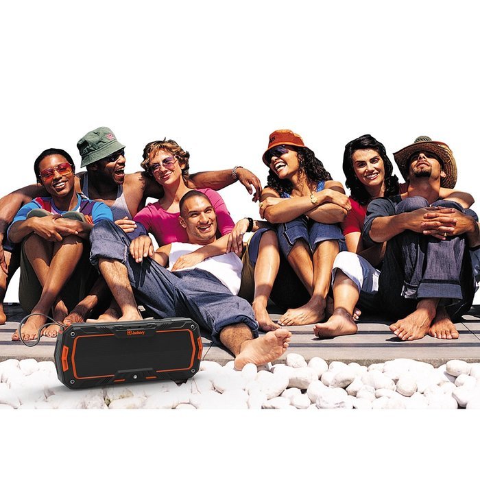 Jackery Boom 10W Bluetooth 4.1 IP65 Wireless Water Resistant Dustproof Rugged Portable Bluetooth Speaker Perfect... N8