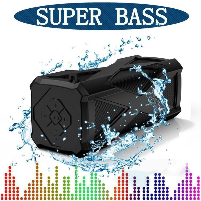 Lorida Portable Waterproof Wireless Bluetooth Speaker Stereo 2*3W Scratch-resistant Super Bass 4000mAh Battery...