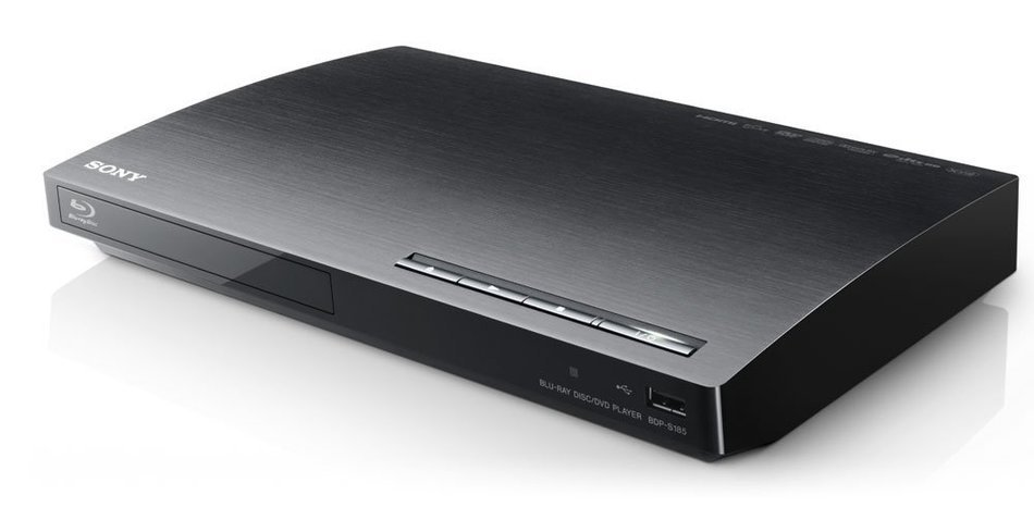 Sony BDP-BX18/S185 Blu-ray Player with HDMI cable (Black)