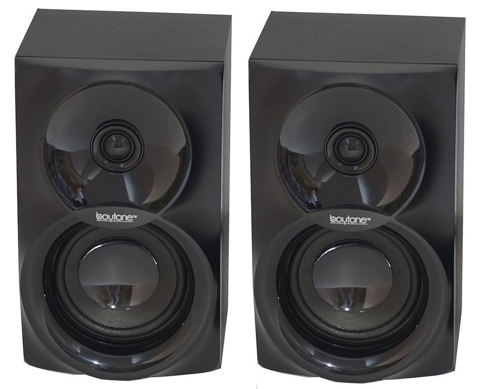 Boytone BT-324F, 2.1 Bluetooth powerful home theater speaker systems, with FM Radio, SD USB ports, digital play... N6