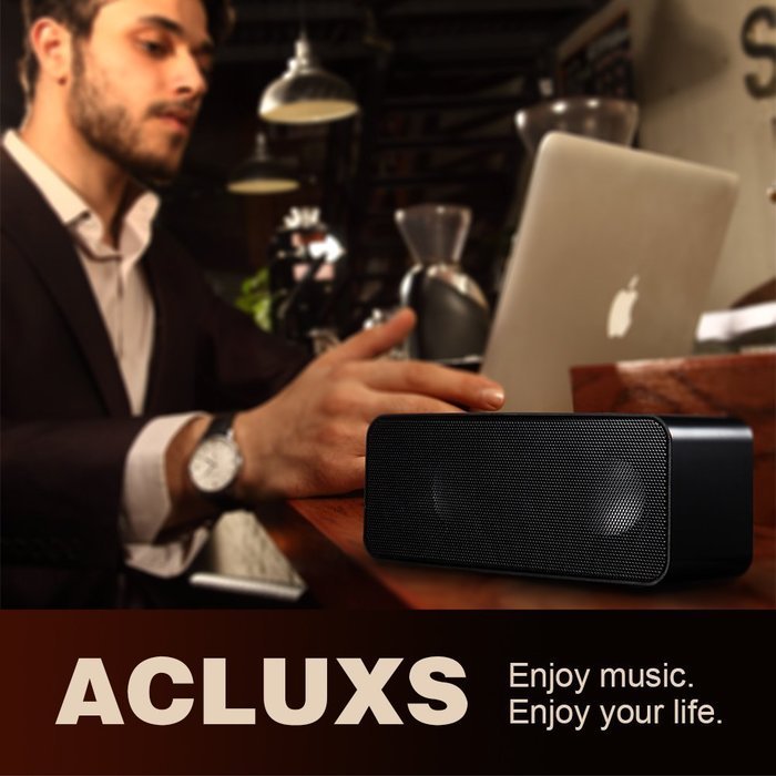 Wireless Speakers,ACLUXS Magicbox Ultra-Portable Bluetooth Speakers for iPhone, iPad Mini, iPad 4/3/2, iTouch,... N7