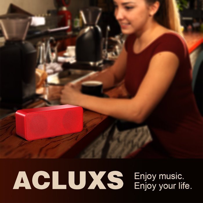 Wireless Speakers,ACLUXS Magicbox Ultra-Portable Bluetooth Speakers for iPhone, iPad Mini, iPad 4/3/2, iTouch,... N15