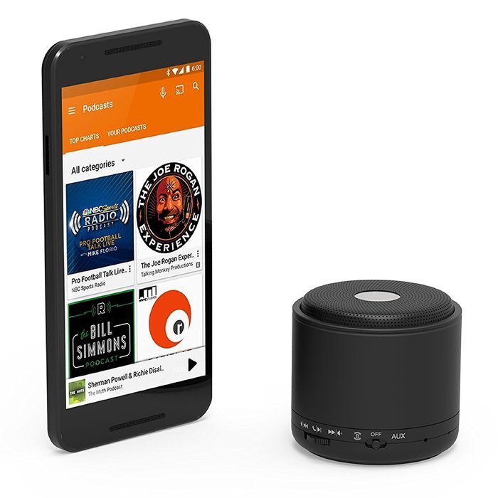 Bluetooth Speaker, Cambond Indoor Loudspeaker Built-in Mic Handsfree Call Round Bluetooth Wireless iPhone Speaker... N6