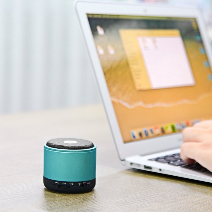 Bluetooth Speaker, Cambond Indoor Loudspeaker Built-in Mic Handsfree Call Round Bluetooth Wireless iPhone Speaker... N15