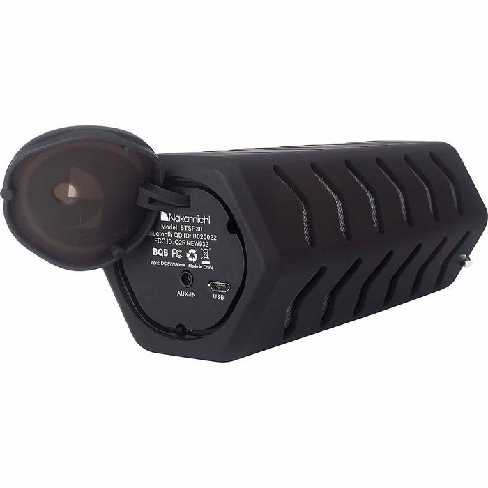 Nakamichi Splashproof Wireless Speaker - Black N3