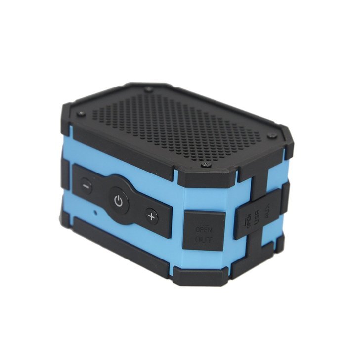 JTD &reg; Armor Portable Wireless Bluetooth Speakers with Additional 1000 mAh Emergency Power Bank Function and Splashproof...