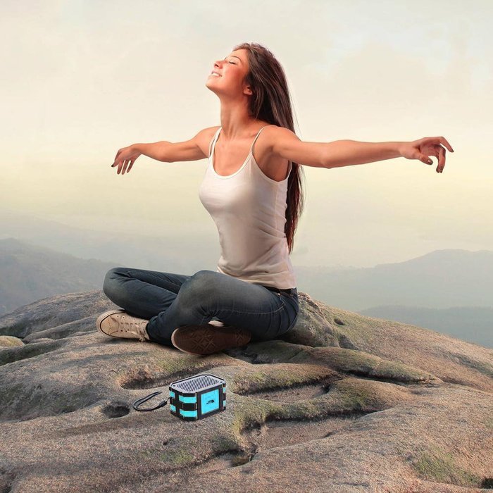 JTD &reg; Armor Portable Wireless Bluetooth Speakers with Additional 1000 mAh Emergency Power Bank Function and Splashproof... N6