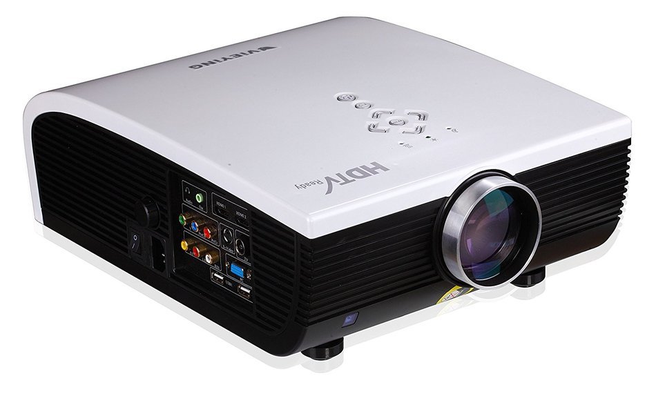 Single Panel 7" LCD projector Entertainment Home Cinema Theater Multimedia Portable Led projecot WVGA,XGA,WXGA... N4