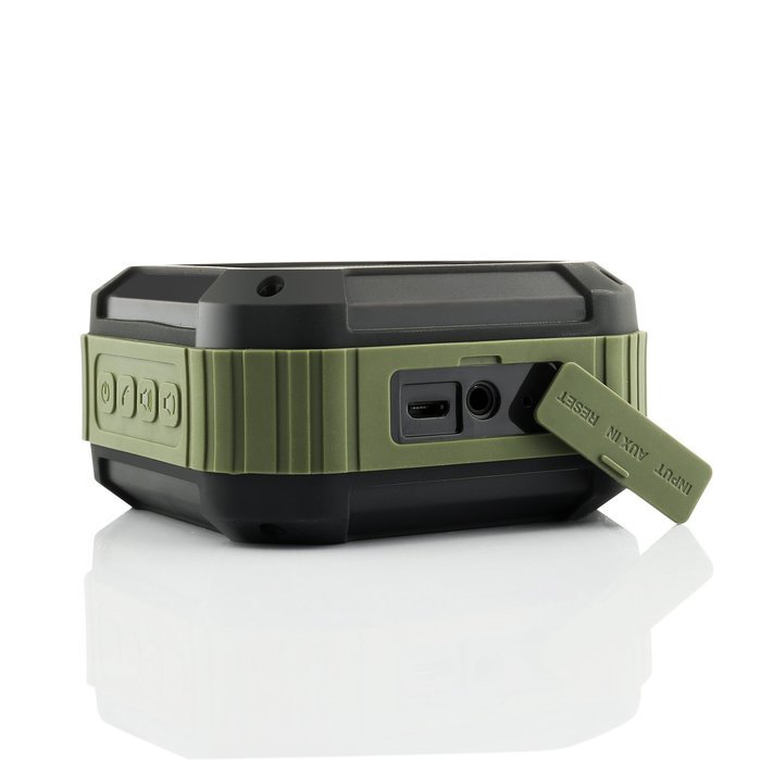 CRDC Life Waterproof Wireless Bluetooth 4.0 Portable Speakers Outdoor Sport MP3 Music Phone Speaker, Black N11