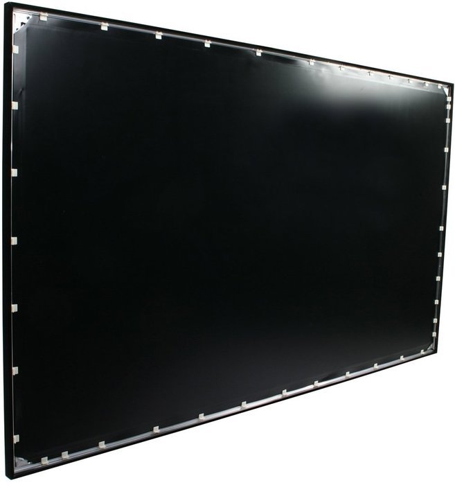 Elite Screens ezFrame Series, 100-inch Diagonal 4:3, Fixed Frame Home Theater Projection Screen, Model: R100WV1 N2