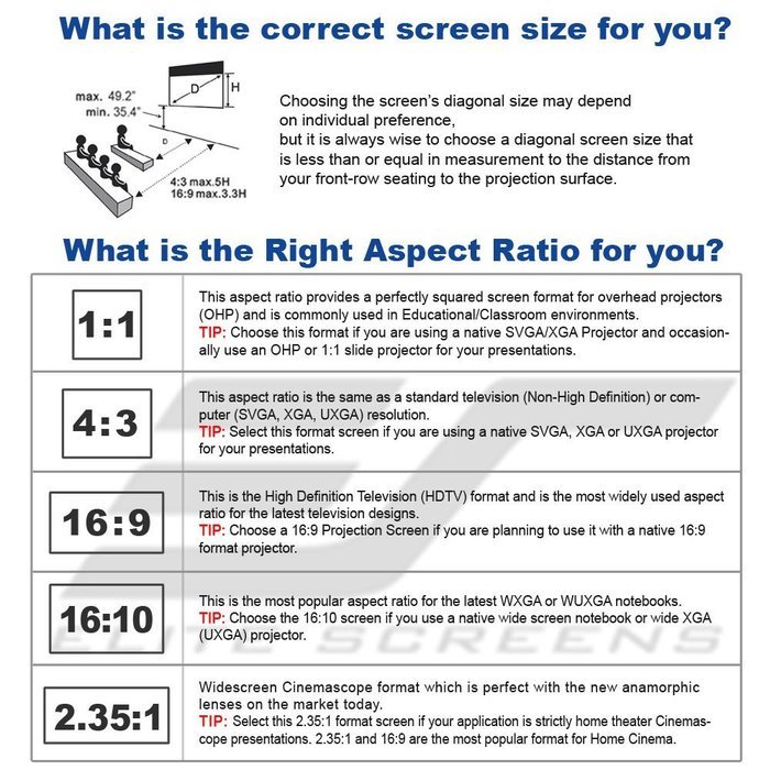 Elite Screens ezFrame Series, 100-inch Diagonal 4:3, Fixed Frame Home Theater Projection Screen, Model: R100WV1 N22