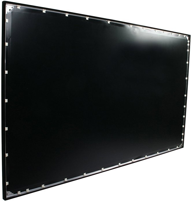 Elite Screens ezFrame Series, 100-inch Diagonal 4:3, Fixed Frame Home Theater Projection Screen, Model: R100WV1 N36
