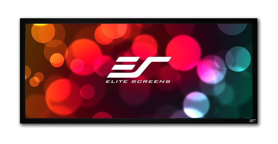 Elite Screens ezFrame Series, 100-inch Diagonal 4:3, Fixed Frame Home Theater Projection Screen, Model: R100WV1 N40