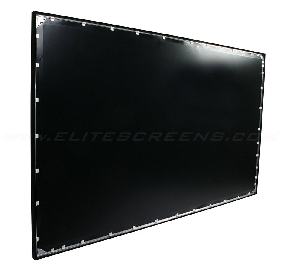 Elite Screens ezFrame Series, 100-inch Diagonal 4:3, Fixed Frame Home Theater Projection Screen, Model: R100WV1 N42