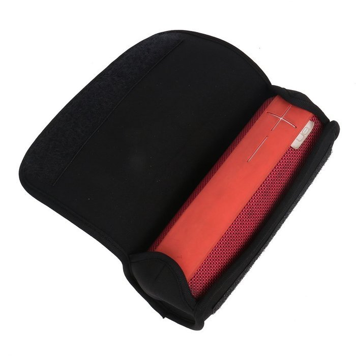 co2CREA(TM) Black PU Leather Case Travel Carry Bag Protective Skin Motor Bike Bicycle Mount Carabiner Clip For... N4