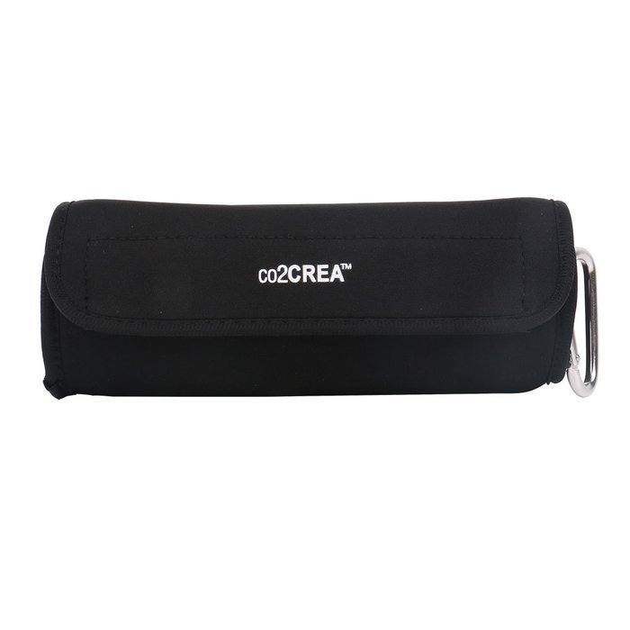 co2CREA(TM) Black PU Leather Case Travel Carry Bag Protective Skin Motor Bike Bicycle Mount Carabiner Clip For... N7