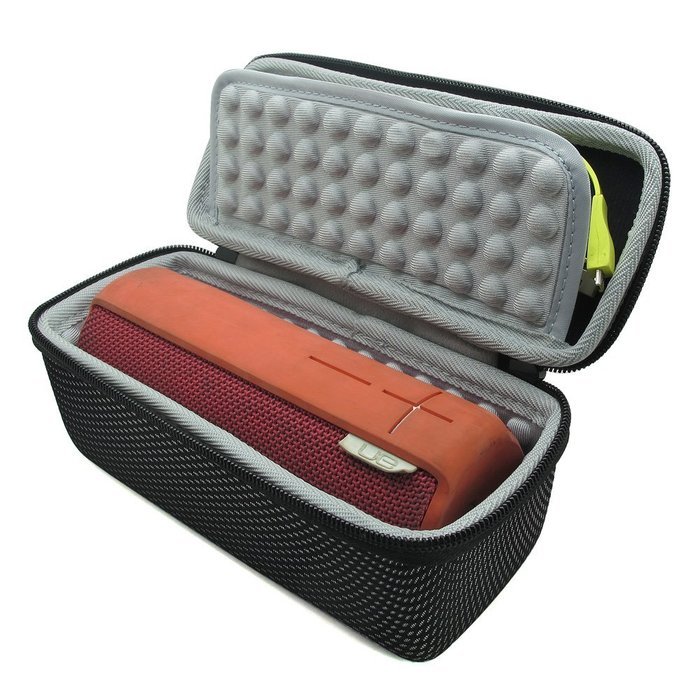 co2CREA(TM) Black PU Leather Case Travel Carry Bag Protective Skin Motor Bike Bicycle Mount Carabiner Clip For... N12