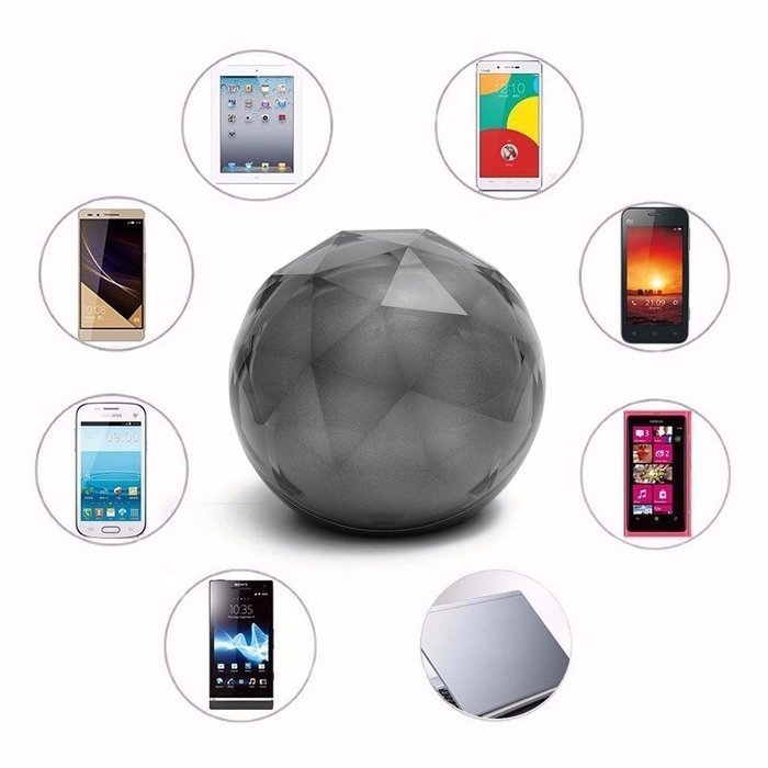 Bluetooth Speakers,ELEGIANT Hi-Fi Portable Wireless Stereo Speaker with Remote Control,LED Color Changing Ball... N3