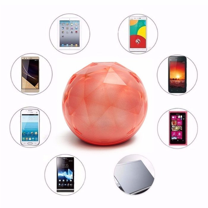 Bluetooth Speakers,ELEGIANT Hi-Fi Portable Wireless Stereo Speaker with Remote Control,LED Color Changing Ball... N11