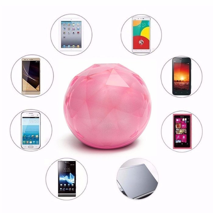 Bluetooth Speakers,ELEGIANT Hi-Fi Portable Wireless Stereo Speaker with Remote Control,LED Color Changing Ball... N25