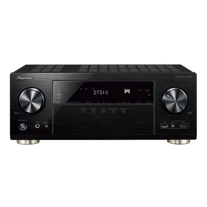 Pioneer VSX-1131 7.2-Channel AV Receiver with MCACC built-in Bluetooth and Wi-Fi + Polk Audio 5.1 TL1600 Speaker... N2