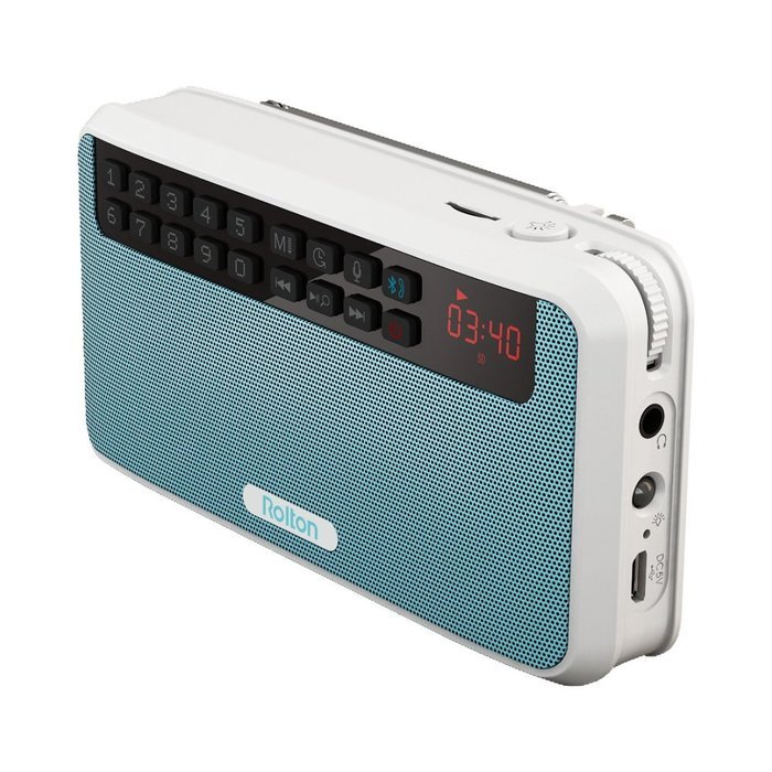 Rolton E500 Portable Stereo Bluetooth Speakers FM Radio Clear Bass Dual Track Speaker TF Card / USB Disk Music...