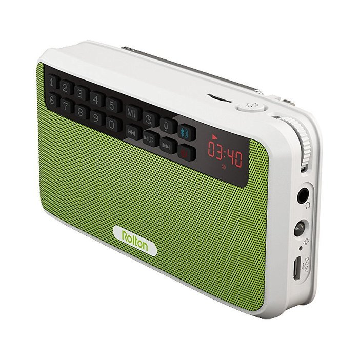 Rolton E500 Portable Stereo Bluetooth Speakers FM Radio Clear Bass Dual Track Speaker TF Card / USB Disk Music... N17