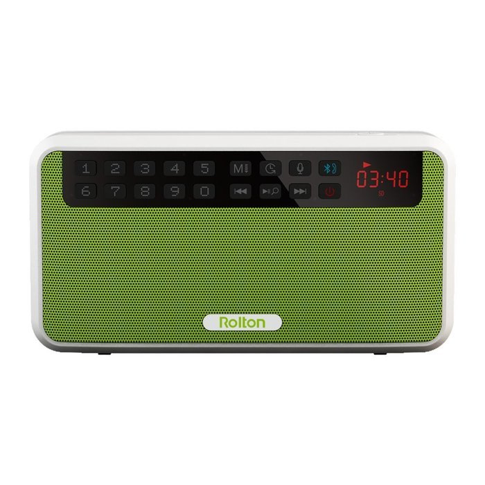 Rolton E500 Portable Stereo Bluetooth Speakers FM Radio Clear Bass Dual Track Speaker TF Card / USB Disk Music... N18