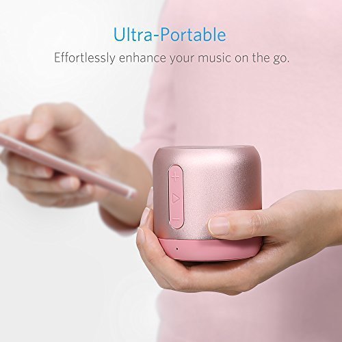 Anker SoundCore mini, Super-Portable Bluetooth Speaker with 15-Hour Playtime, 66-Foot Bluetooth Range, FM Radio... N10