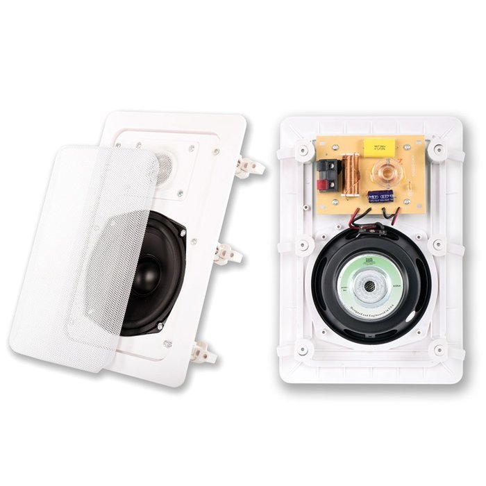 Acoustic Audio HT-57 7.1 Home Theater Speaker System (White, 7) N2