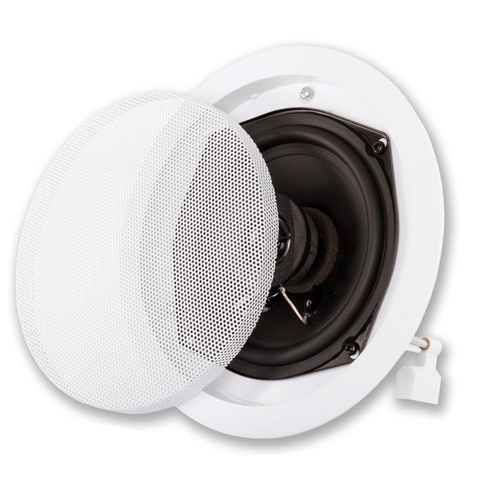 Acoustic Audio HT-57 7.1 Home Theater Speaker System (White, 7) N3